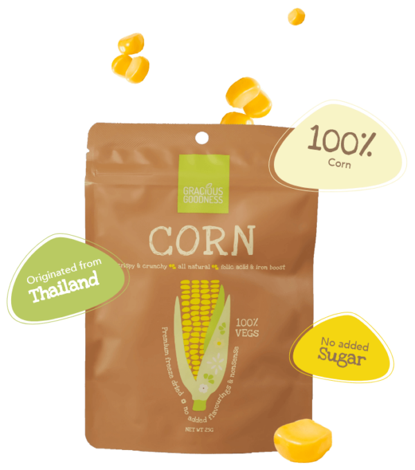 Freeze Dried Corn Gracious Goodness