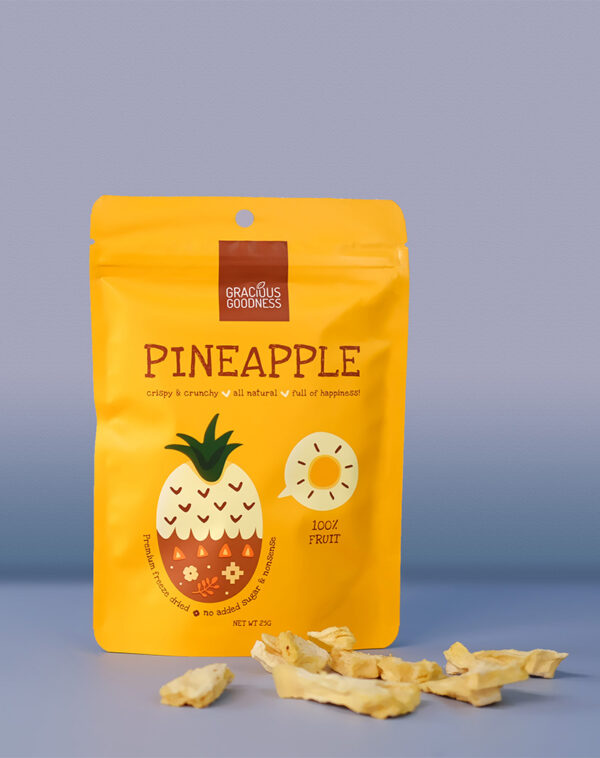 Freeze Dried Pineapple Gracious Goodness